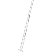Proregal Sprossen-Schiebeleiter 3-teilig mit Standard-Traverse 3x14 Sprossen