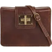 Piké Umhängetasche Damen 016417 braun