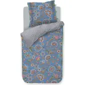 Pip studio Bettwäsche Matata Blau Baumwolle Perkal-155 x 220 cm