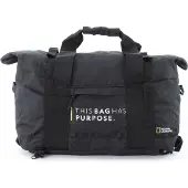 National Geographic Pathway Foldable Duffel Bag S Reisetasche Black