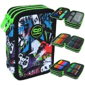 CoolPack Dreifach-Federmäppchen Skate-Ausrüstung