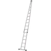 Hymer Glasreinigerleiter mit Wandlaufrollen 13 Sprossen