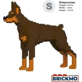 Jekca Bricks Doberman Pinscher 01-M02 ST19PT25-M02