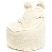 Furini Yoghi, Sitzkissen, Sessel Bean Bag, Sitzsack, für Innen, aus Bouclé-Stoff