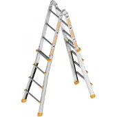 Layher Topic 1058 Teleskopleiter 4x4 Sprossen