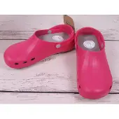 Camminare Damen Gummihausschuhe Gartenschuhe Prima Clog Fuchsia