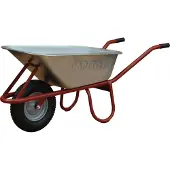 CAPITO Tiefmuldenkarre ALLCAR 100l Luftrad Stahlfelge m.Ku.-Gleitl - 111030