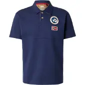 Napapijri Poloshirt E-Reflect NP0A4H4B Dunkelblau Relaxed Fit