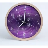 Tulup Holzuhr 30fi cm wanduhr - Abstrakte Kunst