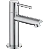 Markenlos Kaltwasserhahn für Waschbecken - Einhebelmischer - Chrom - Messing