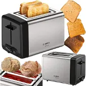 Bosch DesignLine Toaster TAT4P420DE 970W Toastertablett Inox