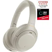 Sony Over-the-Ear-Kopfhörer WH-1000XM4S, Kabellos, Bluetooth, Geräuschunterdrückung, Mikrofon, Silber