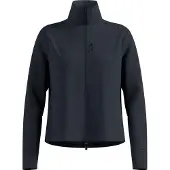 Odlo Essentials Multisport Mid Layer aus Grid-Fleece mit Halbreissverschluss, Damen - , Farbe:60008 black melange, Größe:L