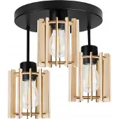 Light11 HOME Moderne Led-Deckenhängelampe Aus Holz