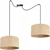 Light11 HOME Hängelampe, Deckenleuchter, Lampenschirm 35 cm, Spinne