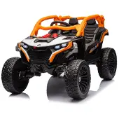 BOGI Elektro-Kinderbuggy 12V – 2x38W, mit Schaukelfunktion, Musik & LED