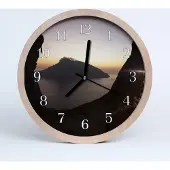Tulup Holzuhr 30fi cm wanduhr - Die besten Ocean Landschaft