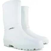 Demar Rainny Damen Gummistefel Arbeitsstiefel Weiß 39/40