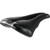 Selle Italia S5 Superflow, Fahrradsattel, Straßenrennen, Unisex, Schwarz, Muster, Halbrund