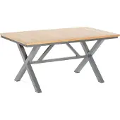 SonnenPartner Gartentisch Base-Spectra 160x90 cm Aluminium anthrazit