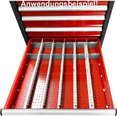 Paulimot Einteilungsmaterial-Set für Schubladenschrank, 219-teilig