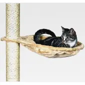 Markenlos Liegemulde XL für Kratzbaum, ø 45 cm, beige