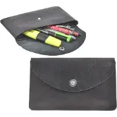 Sonnenleder Stiftetui Leder Schlamper Stifteetui Etui Tasche Hempel schwarz 801-407-02
