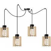 Light11 HOME Moderne Led-Deckenhängelampe Aus Holz