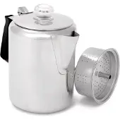 GSI Edelstahl Silikon Glacier Kaffeemaschine Mit Griff 9 Tasse