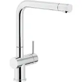 SYSTEMCERAM KeraDomo Armatur SILA in CHROM mit Festauslauf /