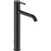 Duravit Waschtisch-Einhebelmischer XL C.1 Ausl. 166mm, m Zugst.-Ablaufgarn., sw ma