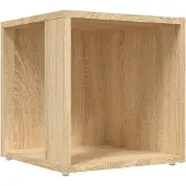 vidaXL Beistelltisch Sonoma-Eiche 33x33x34,5 cm Holzwerkstoff