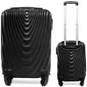 ShopJK Reisekoffer 663, Farbe: schwarz XXL