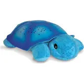 Cloud B Nachtlicht Twilight Turtle Blau mit Sternenprojektion, 7 Sternbildern, 3 Farben & Abschaltautomatik
