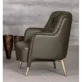 AEA Büro Sessel Modern Stuhl Luxus Bürostuhl Modern Braun Sessel Leder Neu