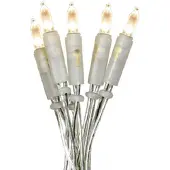 Best Season LED-Mini-Lichterkette, 20teilig warmwhite, transparentes Kabel, indoor, 421-12