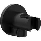 BEITZ & Walz AqvaShower Konushalter m. Wandanschluss 1/2", mattschwarz