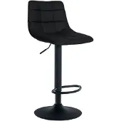 CLP Barhocker Jerry Kunstleder schwarz schwarz