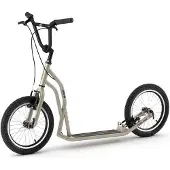 Yedoo Tretroller Steel S1616 Dogscooter Scooter Roller Cityscooter silber