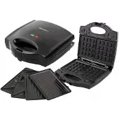 Esperanza Grill Grill Toaster Sandwich 3In1 Faltbare Auswechselbare Platten