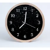 Tulup Holzuhr 20fi cm wanduhr - fällt der Natur