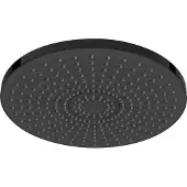 Aqualine Kopfbrause, Durch. 300mm, ABS/Schwarz matt