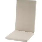 Sun Garden Avantgarde Hochlehner-Auflage Beige 122 x 48 x 5 cm