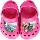 Disney Lilo und Stitch Mädchen Kinder Clogs - Badeschuhe – Pink / 26/27
