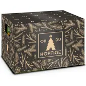 Itenga Adventskalender für Bierkasten Stülper - O du Hopfige - Bier Adventskalender