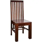 MASSIVMOEBEL24.DE MASSIVMOEBEL24 Stuhl Akazie 46x46x109 nougat lackiert OXFORD #26
