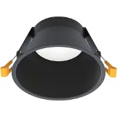 Licht-Erlebnisse Einbaustrahler Metall GX53 Schwarz rund