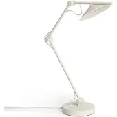 LEDKIA LED Tischlampe 8W Metall Evian Gebrochenes Weiß