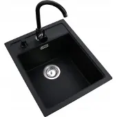 Franke Sid 610-36 Spülbecken Schwarz Batteriespender
