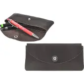 Sonnenleder Stiftetui Leder Schlamper Stifteetui Etui Tasche Hawel mocca 801-406-77
